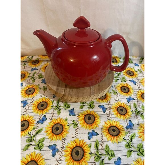 Chantal Tea for Four Red teapot with lid 2006 - Picture 8 of 8